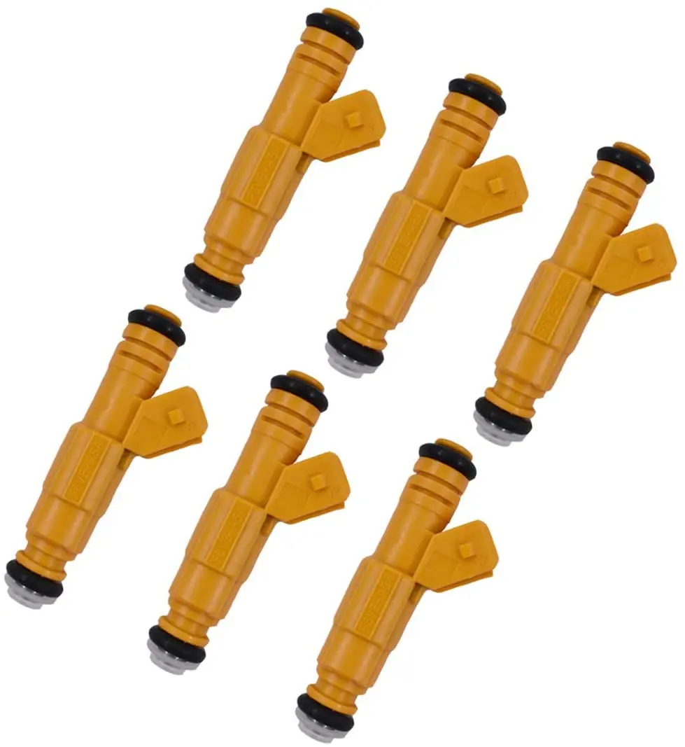 

For 6 xBosch Fuel Injectors Jeep Cherokee 1989-1998 4.0L EV1 4-Holes