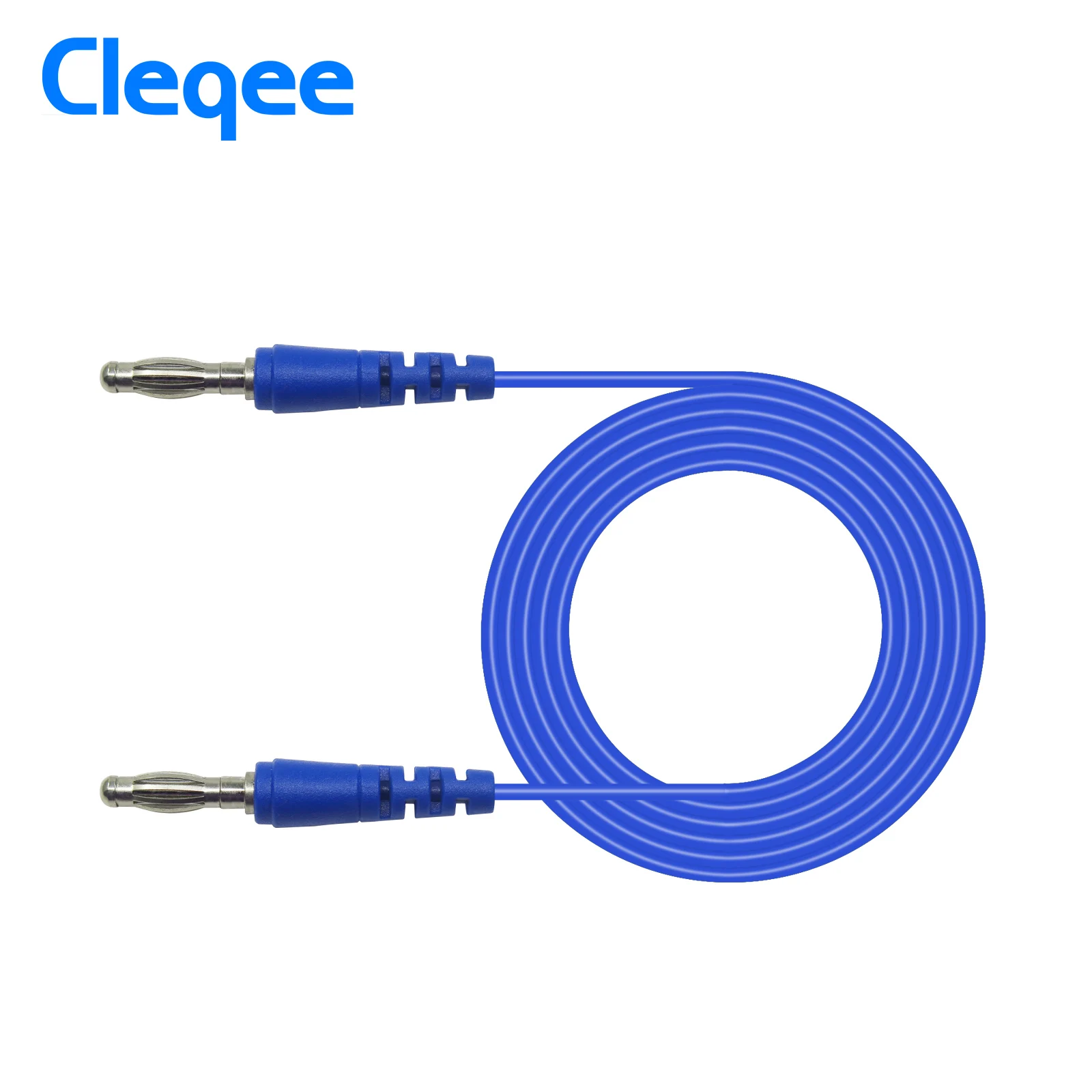 Cleqee P1043 двойной 4 мм банановый штекер испытательный кабель для цифрового