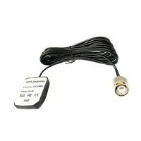 1pc rf gps active antenna with tnc male connector 3m cable