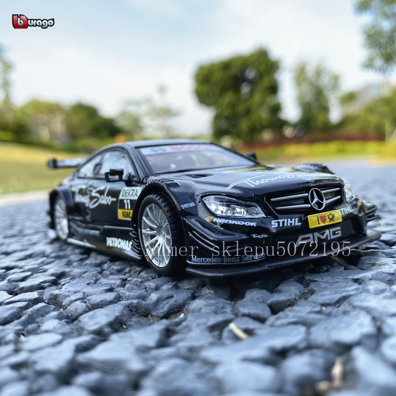 

Модель автомобиля Bburago Mercedes-Benz AMG, ралли № 11 WRC, модель автомобиля из сплава, коллекция подарков, игрушка