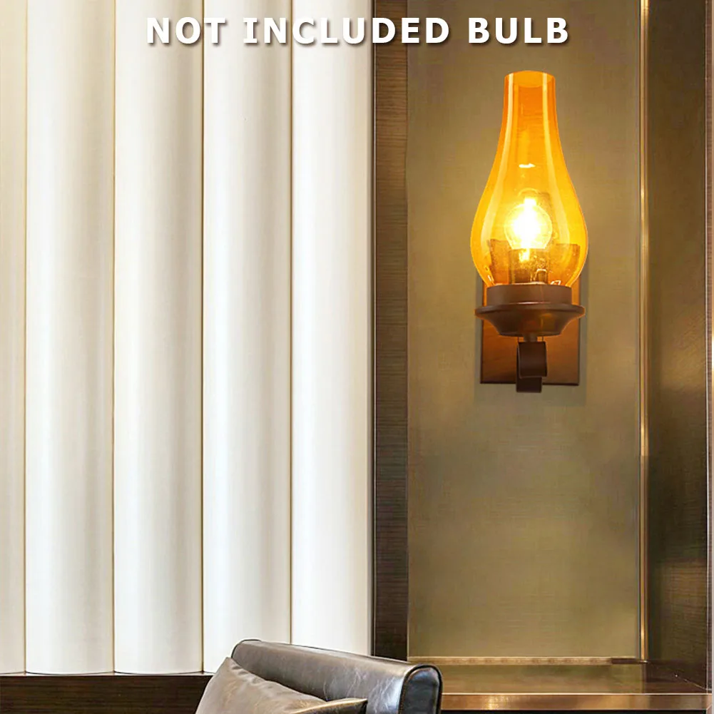 E27 железная ретро спальня прохода промышленный винтажный светодиодный бар