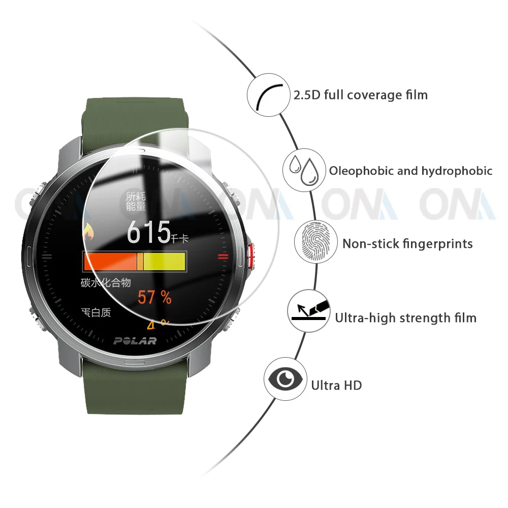 1-3 шт закаленное стекло прозрачная защитная пленка для экрана Polar Vantage M2 V2 V Grit X Pro