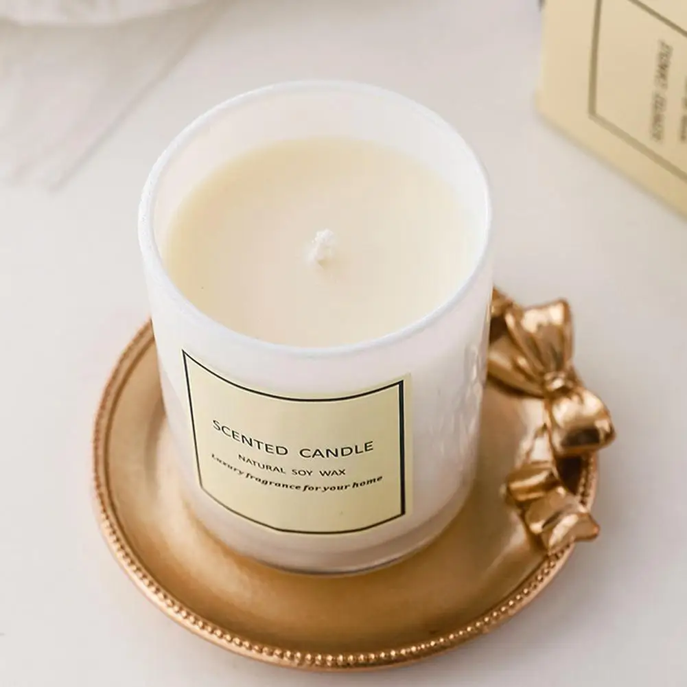 Стеклянные ароматизированные свечи банки для ароматерапии в коробке Валентина