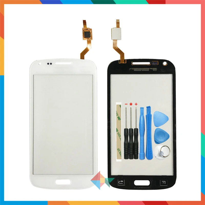 Высокое качество 4," для samsung Galaxy Core Duos GT-i8260 i8260 i8262 сенсорный экран дигитайзер Переднее стекло объектив сенсорная панель+ инструмент