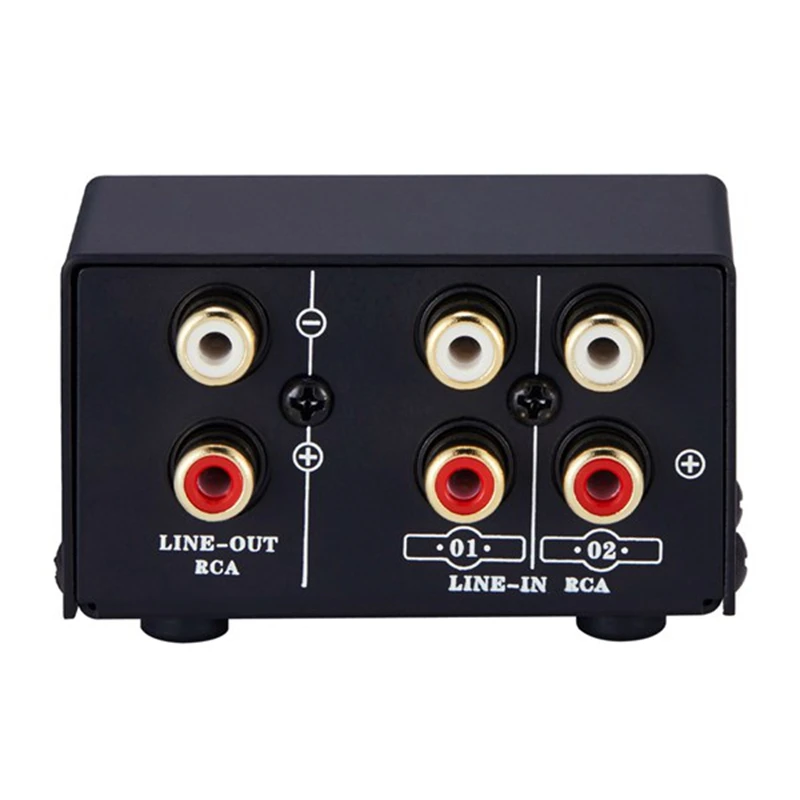 

2 in 1 Out or 1 in 2 Out O Source Signal Selector, Switcher, Speaker, O Source, Switcher, Lossess, RCA Interface