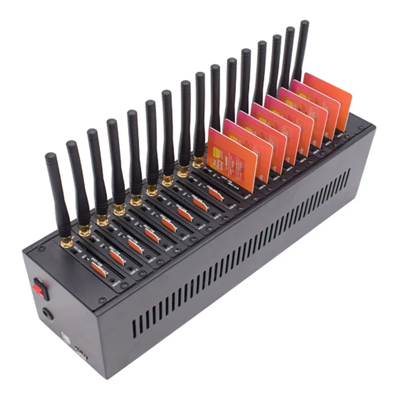 

Высокое качество GSM 2G 16 портов Sim-карта Imei переменный модем