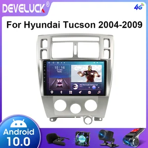 2din android 10 car radio multimedia video player for hyundai tucson 2004 2005 2006 2007 2008 2009 stereo gps navigation carplay free global shipping