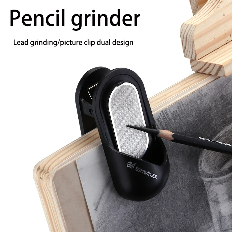 

Professional Charcoal Pencil Sharpener Dual-use Innovative Pen Sharpener Drawing Board Fixed Art Supplies Student Painting Tools