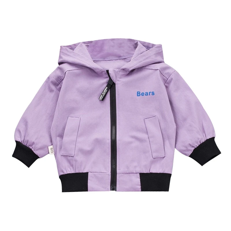 Boys Clothes Trench Fashion Jackets Girls Kids clothing baby coat Casual outerwear Windbreaker Spring Autumn 0-5Y |