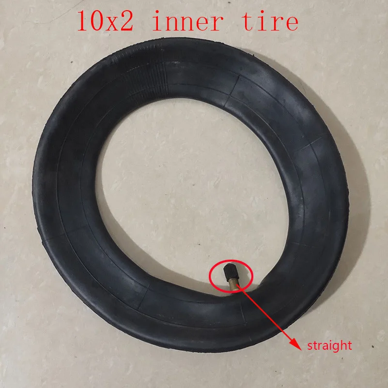 inner tire Обновление 10 дюймов Xiaomi Mijia M365 электрический скутер шины 10x2 надувание колеса шины с внутренней трубкой 10*2(54-156) пневматические шины - Цвет: inner tire