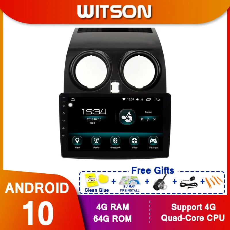 WITSON 9 'ɿULL HD сенсорный экран Android 10 0 Восьмиядерный Автомобильный GPS