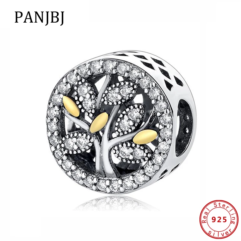 Подвески из стерлингового серебра 925 пробы с бусинами подходят к оригинальному