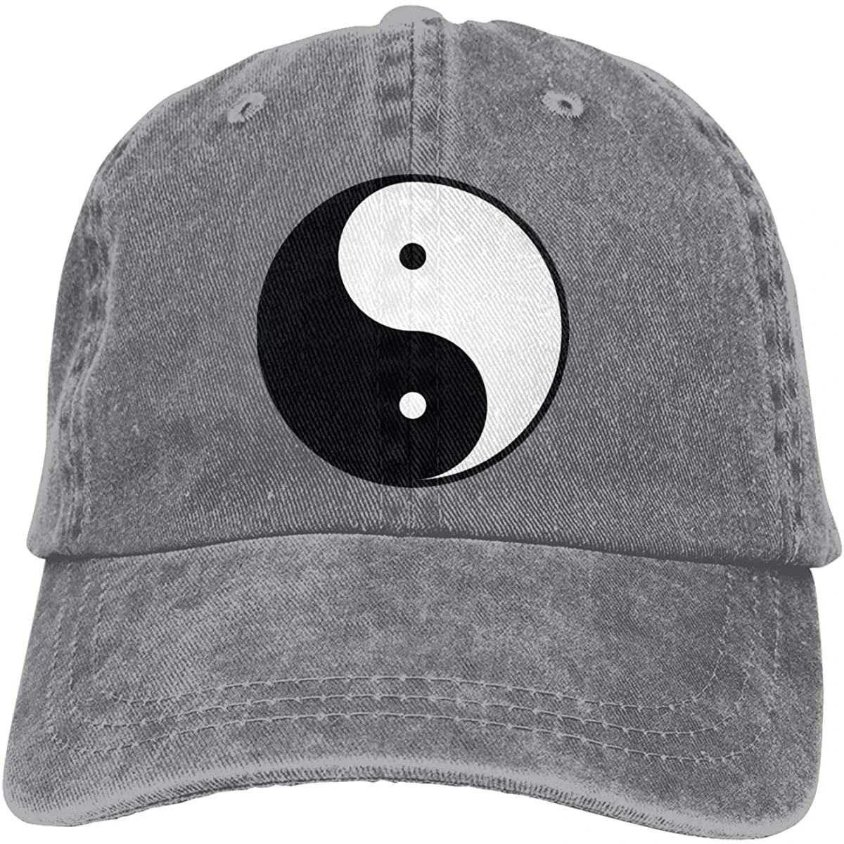 

Мягкие регулируемые винтажные бейсболки Ying Yang с символами унисекс