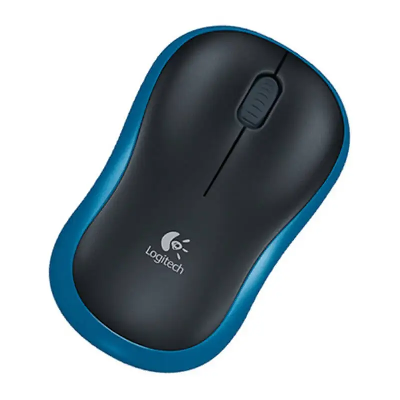 Новая беспроводная мышь Logitech M186 2 4G M185 UP с эргономичным нано приемником 1000