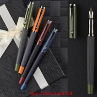 fashion design luxury high quality metal ink fountain pen business men writing gift pen buy 2 send gift
