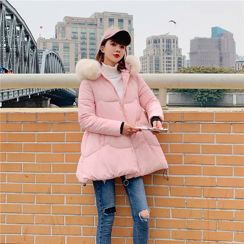 Женская куртка с подкладкой из хлопка новинка 2020 Свободное пальто утолщенное