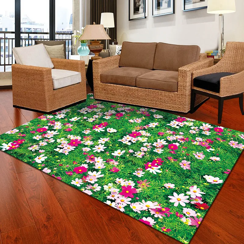 Декоративные ковры на День святого Валентина нескользящий коврик для пола