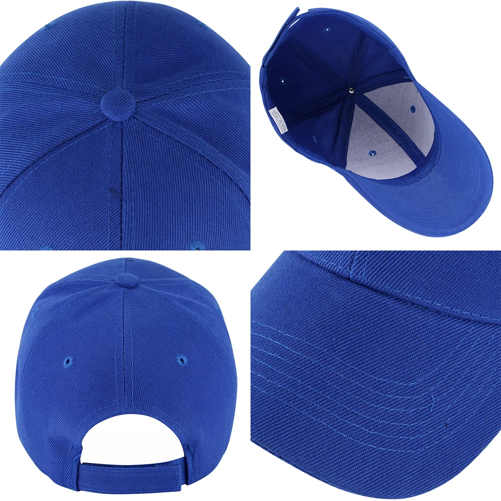 Pure Color Baseball Cap Custom Logo Hat Cotton Exquisite Visor Snapback Bone Men's Caps Women's Spring Outing Hats Family Curved |