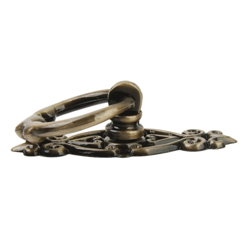 HTHL-10Pcs винтажный кухонный шкаф буфет комод дверное кольцо для ящика ручки