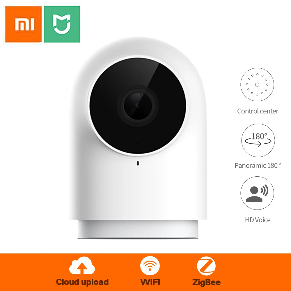 Оригинальная смарт камера Xiaomi Aqara G2 функция шлюза 1080P Zigbee связь IP Wifi Беспроводная