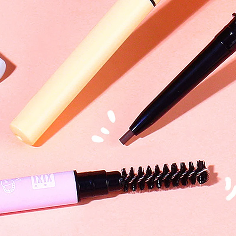 

Thin Core Double-headed Eyebrow Pencil Waterproof Sweat-proof Non-marking Party Wild Eyebrow Long Lasting Small Eyebrow Pencil