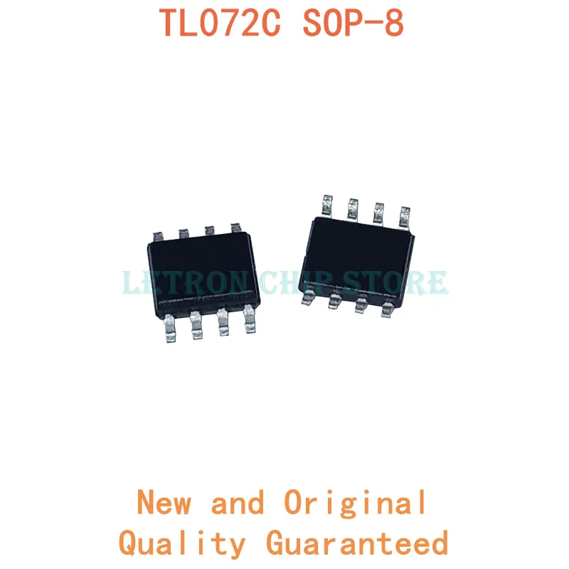 10 шт. TL072C SOP8 TL072CDR SOP-8 TL072CDT SOP TL072 SOIC8 SOIC-8 SMD новый и оригинальный чипсет IC