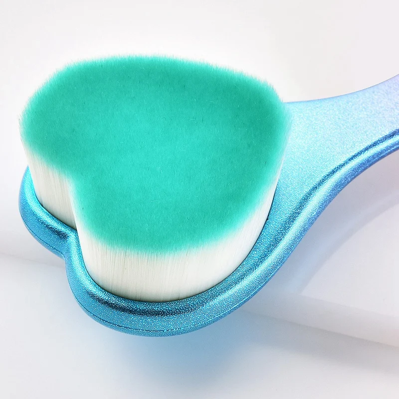 

Makeup Brushes Portable Nylon Hair Cosmetic Makeup Blush Face Foundation Blending Brush Makeup Tool