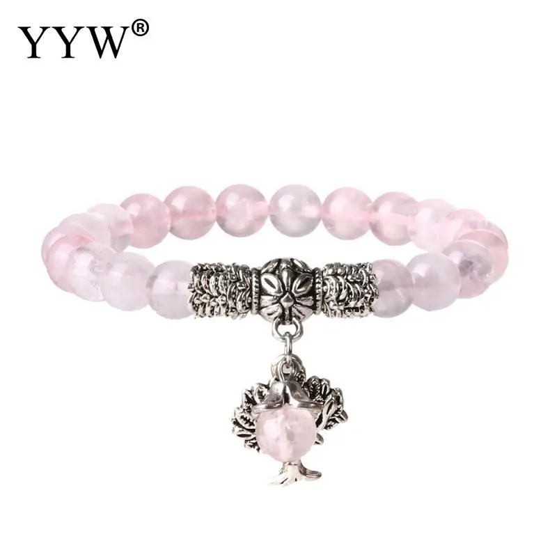 Браслеты из натурального камня браслет с деревом жизни мала бусины рейки лечение