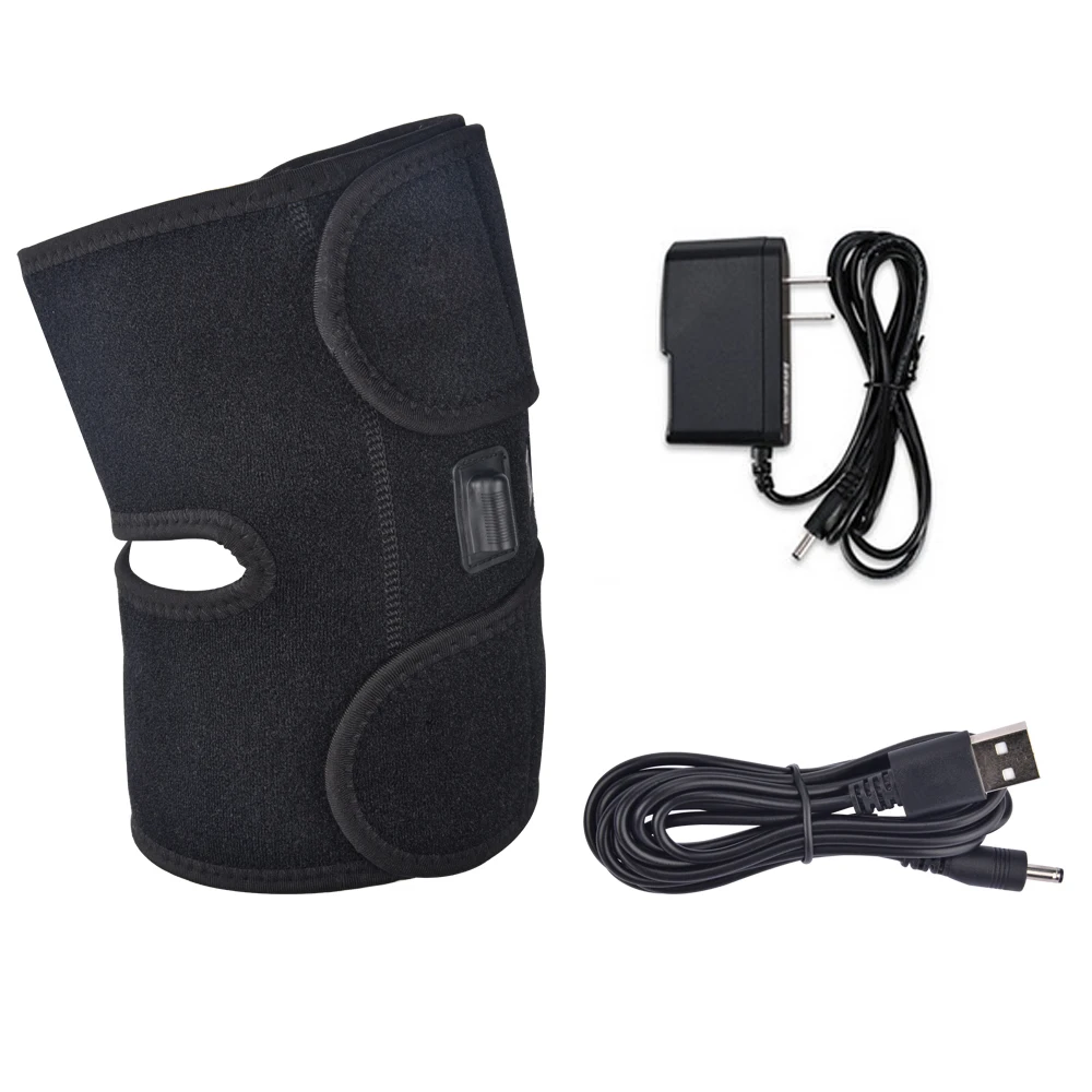 Электрический инфракрасный обогрев наколенники для артрит горячий компресс