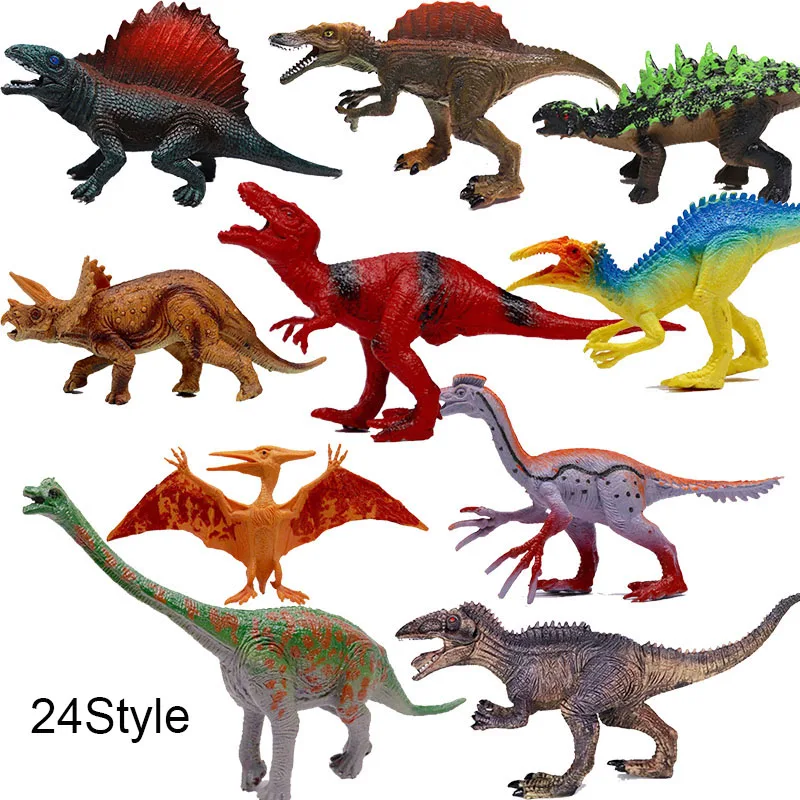 Модель динозавра детская имитация тираннозавра птерозавра мини дракон детские