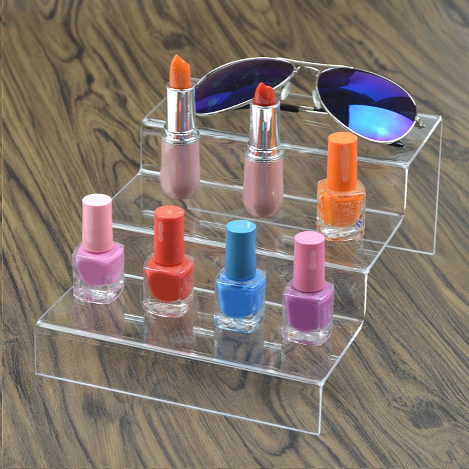 1 шт. прозрачная акриловая Съемная стойка с 3 ступеньками| |