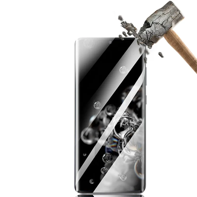 De cristal para Samsung Galaxy S20 Plus Protector de pantalla completa de pegamento de vidrio templado para Samsung S20 Plus Protector de la pel&iacute;cula-1