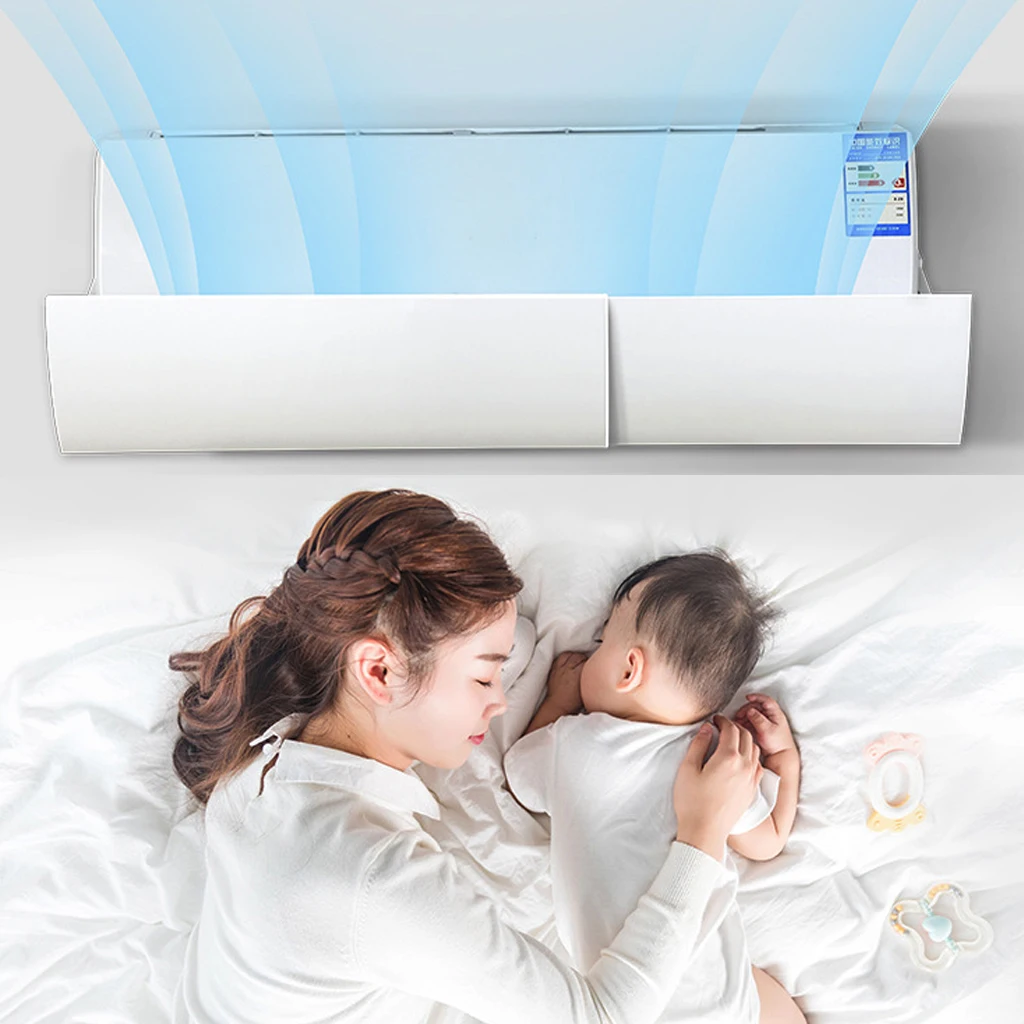 Отражатель для кондиционера перегородка с защитой от прямого воздействия из ПВХ