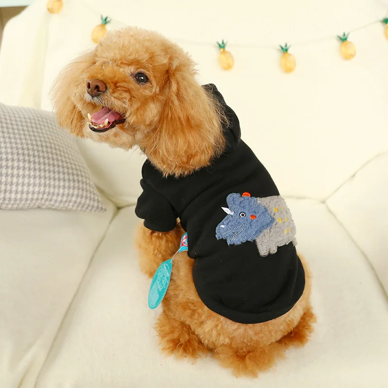 Одежда для домашних животных PETCIRCLE одежда собак Тедди Бишон с вышивкой