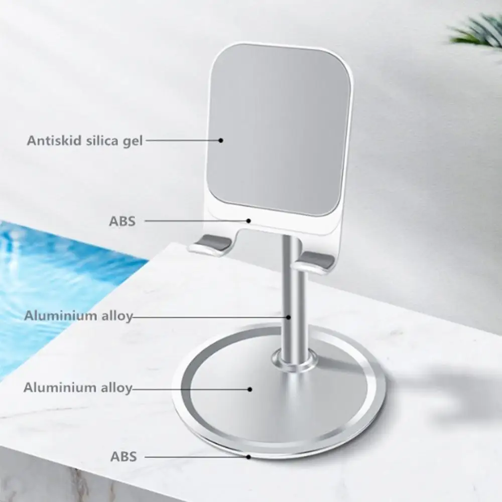 Прочный держатель для телефона настольная подставка алюминиевый портативный