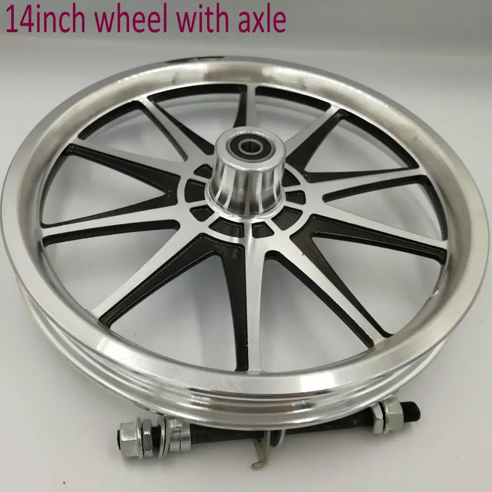 14 дюймов алюминиевое колесо для электрический скутер складной велосипед MTB