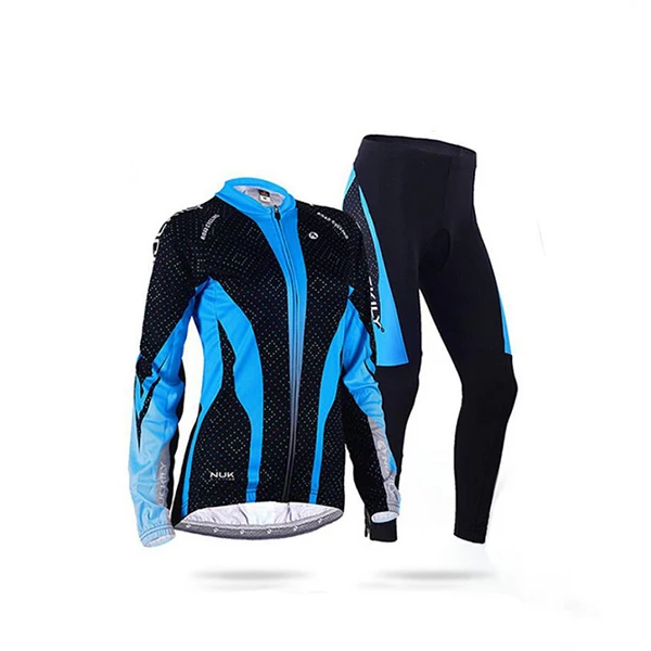 Jersey and Pants Модная женская одежда для велоспорта, осенний комплект с длинным рукавом, женская одежда для велоспорта, спортивный костюм для горного велосипеда - Цвет: Jersey and Pants