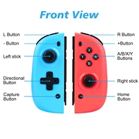 game switch wireless controller left right bluetooth gamepad for nintend switch ns handle grip controller grip for switch game