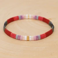 beach bohemian womens bracelet original tila beads jewelry beach accessory cuff bracelet female make bracelets seed beads