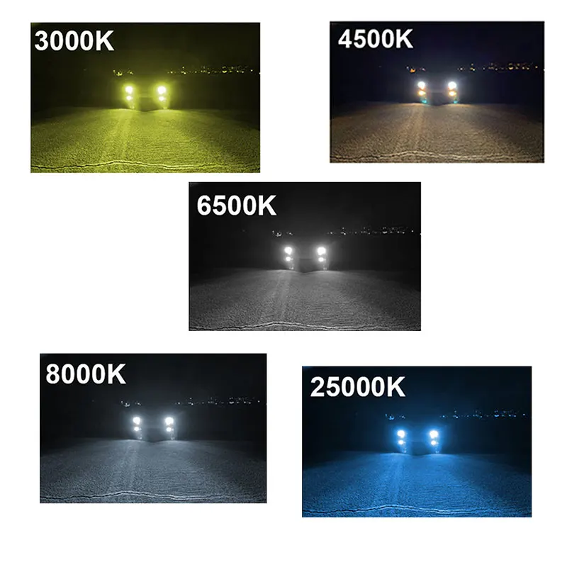 Светодиодсветильник лампа H4 6500K H1 H7 светодиодный 45000K 8000K H8 H9 H11 9005 HB3 9006 HB4 H3 110 Вт 6500