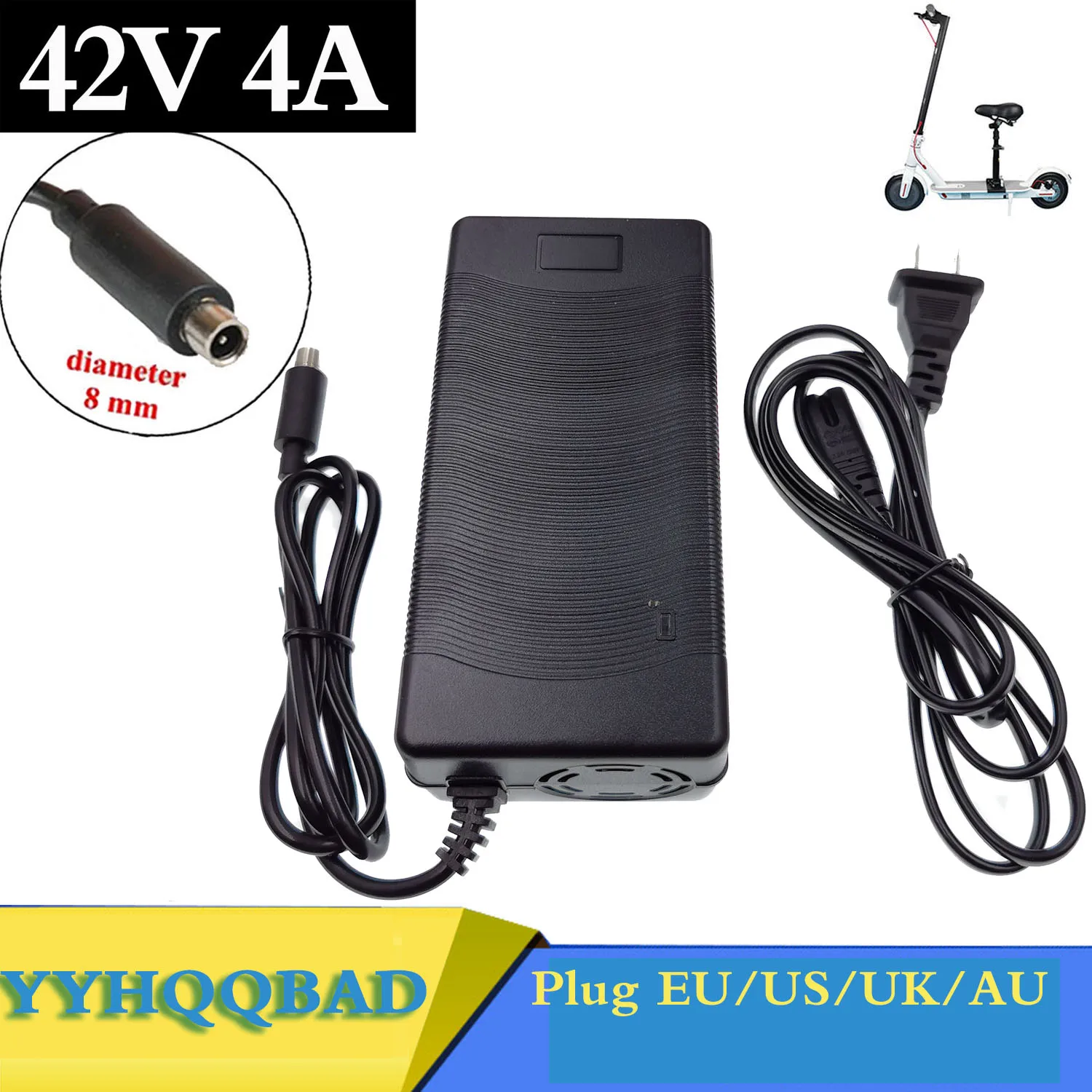 42V 4A Scooter charger Battery Power Supply Adapters Use For Mijia M365 Electric Scooter Skateboard Accessories