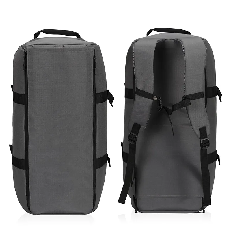 65L водонепроницаемый рюкзак большая спортивная сумка Серый Черный багажный