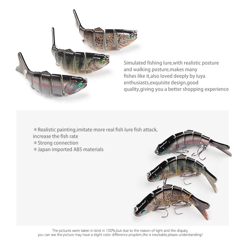 Рыболовная Тонущая приманка воблеры и крутящиеся приманки жесткая Щука мульти