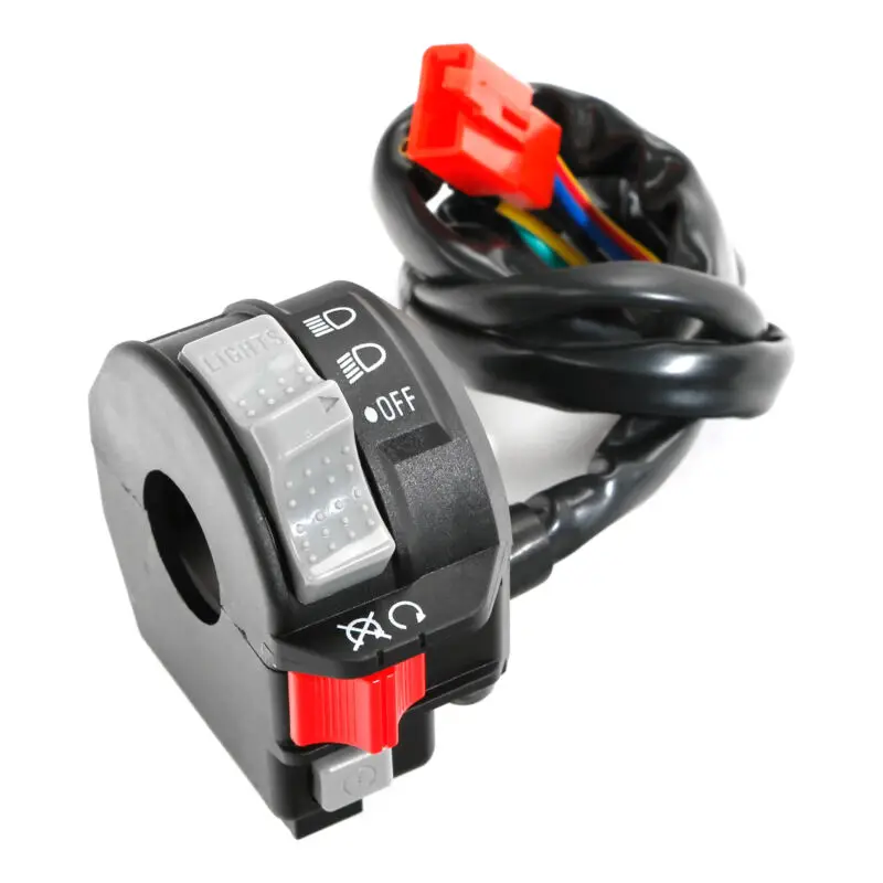 Мотоциклетный выключатель на руль включения/выключения старт/стоп фара для Yamaha
