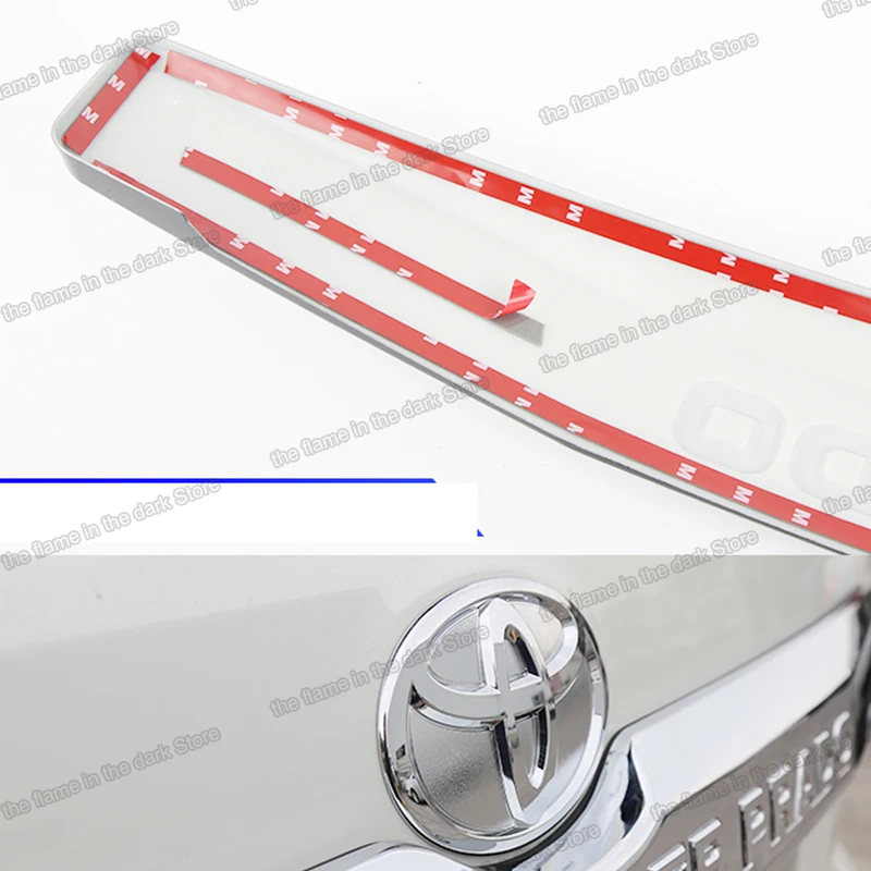 lsrtw2017 abs car taildoor trims for toyota land cruiser prado 2010 2012 2013 2015 2018 2020 150 accessories 2017 2019 2011 | Автомобили и