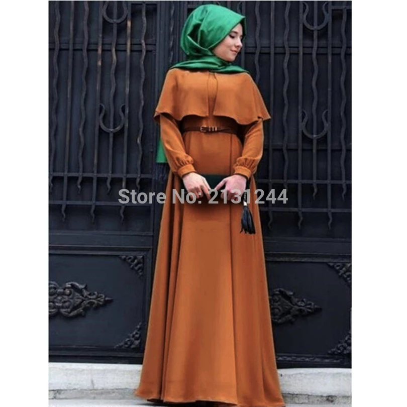 Плащ большого размера абайя платье кимоно халат Ориенталь soiree женская