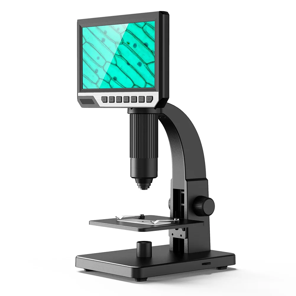 

Digital Microscope 7 inch LCD 12MP Microscope 2000X Magnification Phone Fixing Ornaments for Soldering Phone Repair