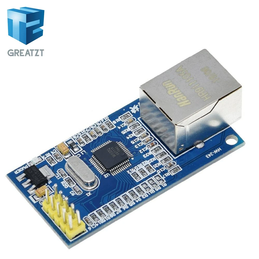 GREATZT W5500 Ethernet сетевой модуль оборудование TCP / IP 51 STM32 программа микроконтроллера