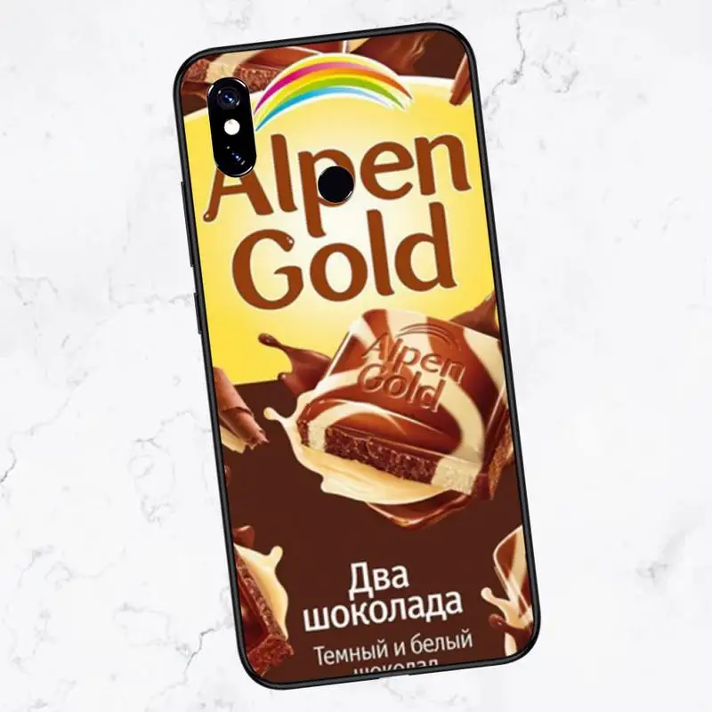 

chocolate food package russian Phone Case For Xiaomi Redmi note 4 4X 8T 9 9s 10 K20 K30 cc9 9t pro lite max
