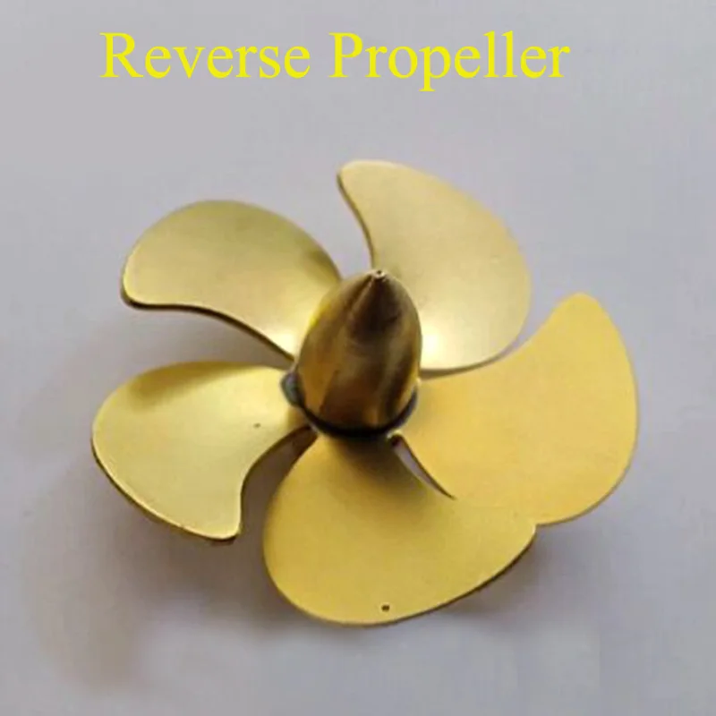 1 шт. RC лодка латунный пропеллер 5-лопастное весло диаметр 33 мм M4 вал пропеллеры